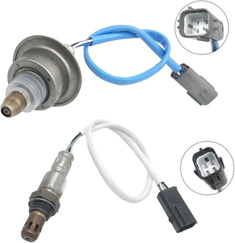 Upstream+Downstream Oxygen Sensor Compatible For Nissan Versa 1.8L Sentra 2.0L 2010 2011 2012 Cube 1.8L 2010 234-9096 234-4380 22693-1FN0A in Saudi Arabia