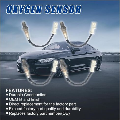 234-4401 Upstream+Downstream Oxygen Sensor 4L3Z9G444AA 2344401 Compatible For Ford 4.2L 4.6L 5.4L V6 V8 2004 2005 2006 2007 2008 in Saudi Arabia