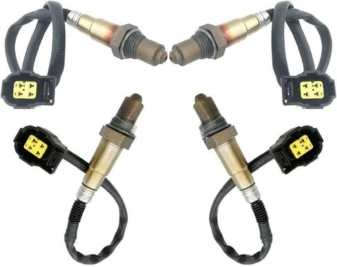4 قطعة الأوكسجين O2 الاستشعار O2 1 & 2 متوافق ل دودج فايبر V10 8.3L 8.4L المنبع + المصب 2003-2012 2013 2014 2015 2016 2017 in Saudi Arabia