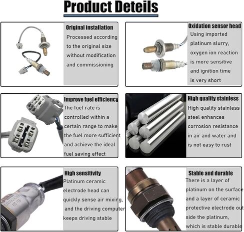 Upstream&Downstream Oxygen O2 Sensor Compatible For Suzuki Kizashi 2.4L 2010 2011 2012 2013 234-9099 234-4303 18213-54L00 18213-79K00 in Saudi Arabia