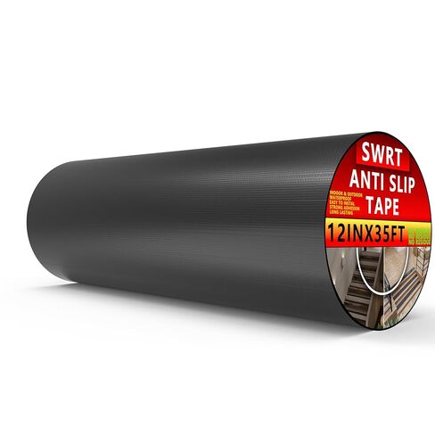 شريط جر مضاد للانزلاق، شريط قبضة غير كاشط مقاس 6 بوصات × 35 قدمًا مقاوم للماء للاستخدام الداخلي والخارجي، شريط قبضة عالي التحمل غير قابل للانزلاق، احتكاك، لا بقايا للسلالم، خطوات المداس، الحمام in Kuwait
