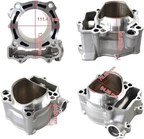 77 مللي متر اسطوانة 5XC-11311-20-00 متوافق مع WR250F YZ250F 2001-2013 أجزاء المحرك مكونات استبدال أجزاء جسم الأسطوانة in Saudi Arabia