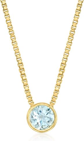 Ross-Simons 0.50 Carat Emerald Necklace in 18kt Gold Over Sterling. 18 inches in Saudi Arabia