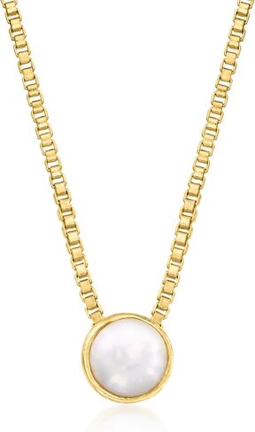 Ross-Simons 0.50 Carat Emerald Necklace in 18kt Gold Over Sterling. 18 inches in Saudi Arabia