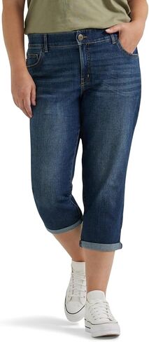 Lee Women's Flex Motion 5 Pocket Capri Jean in Saudi Arabia