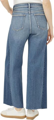 Silver Jeans Co. Women's Isbister High Rise Two-Tone Wide Leg Jeans in Saudi Arabia