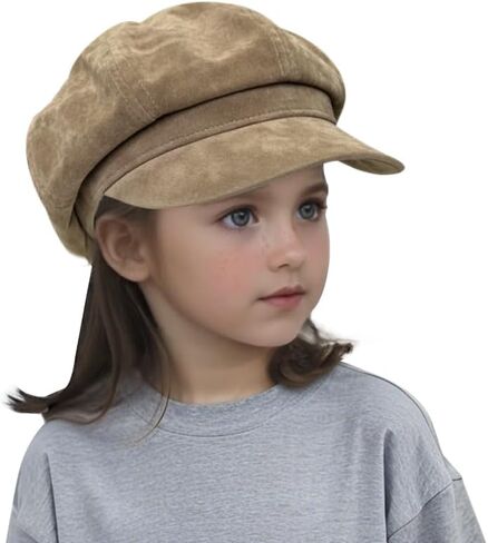 Jastore Kids Boys Girls Newsboy Caps Classic Cabbie Hat French Beret Pageboy Hat for Toddler in Saudi Arabia