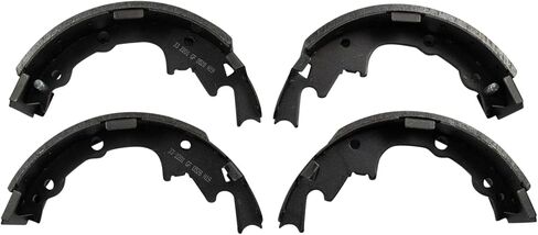 TRQ Rear Brake Shoes Compatible with 2001-2006 Jeep Wrangler in Saudi Arabia