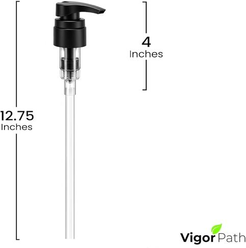 Universal Shampoo/Conditioner Dispenser Pump for Bottles, Leak Proof, Pump Top Fits 1 L/33.8 oz Bottles, 28/410 Neck Size, (Variety Pack of 2) in Kuwait