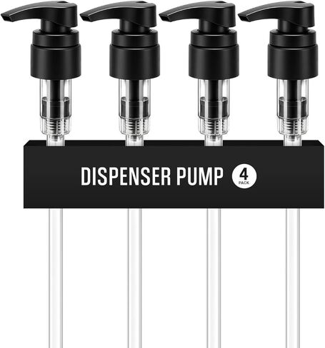 Universal Shampoo/Conditioner Dispenser Pump for Bottles, Leak Proof, Pump Top Fits 1 L/33.8 oz Bottles, 28/410 Neck Size, (Variety Pack of 2) in Kuwait