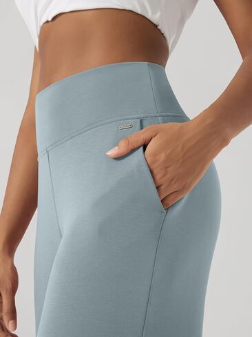 ODODOS Women's Modal Soft Adjustable Wide Leg Pants – High Waist Relaxed Fit Casual Pants with Pockets, 29" Inseam in Saudi Arabia