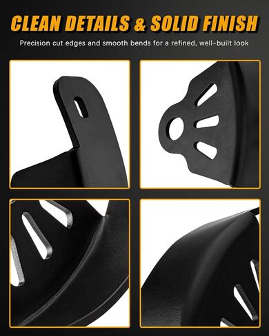 Motorcycle 3/4" Axle Hole License Plate Bracket Curved Side Mount License Plate Holder Aftermarket Fits for Sportster Bobber Chopper and Custom Cruiser Motorcycles (Small, 0.75inch) in Saudi Arabia