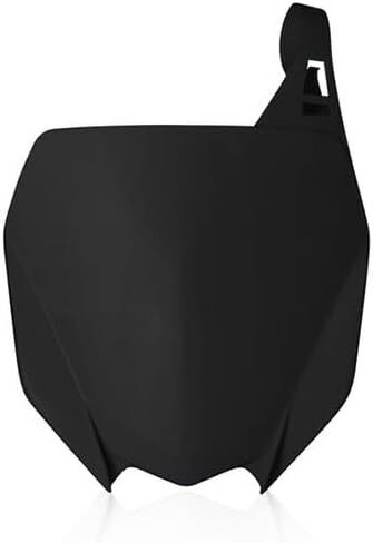 Acerbis Front Number Plate Black Compatible with Yamaha YZ250F/YZ450FX 2019-2023/YZ125/YZ250/YZ125X/YZ250X 2021-2026/YZ450F 2018-2022/YZ250FX 2020-2024 - 2685860001 in Saudi Arabia