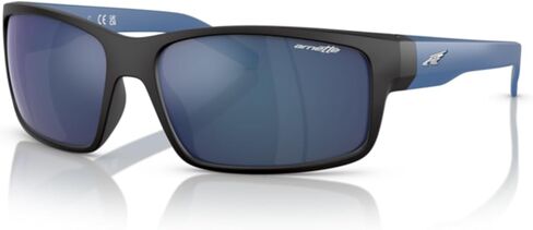 ARNETTE AN4202 Rectangle Sunglasses for Men + BUNDLE with Designer iWear Eyewear Care Kit in Kuwait