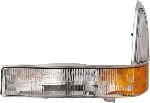 HEADLIGHTSDEPOT Park Light متوافق مع Ford Excursion F-250 Super Duty F-350 F-450 F-550 مجموعة مصابيح إشارة الجانب الأيسر للسائق in Kuwait