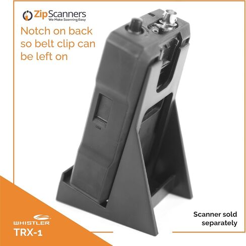 Desktop Stand for Uniden SDS150 & SDS100 Police Scanner & All Handheld Scanners (SR30C, BCD436HP, BCD325P2, BC125AT, TRX-1) Stand Upright & Toggle Between Frequencies, Scanner not Included in Kuwait