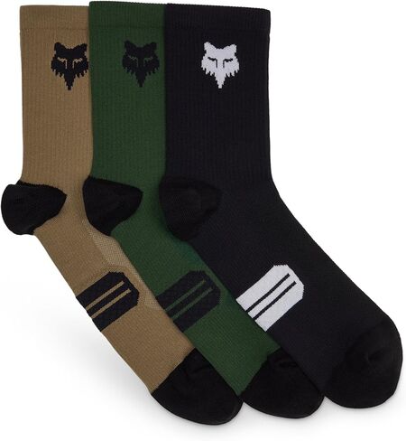 Fox Racing Unisex Unisex 6" Ranger Mountain Bike Socks 3-pack in Saudi Arabia