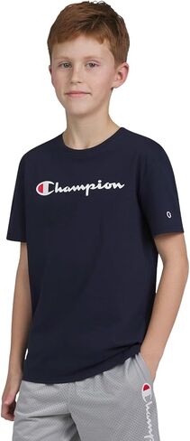 Champion Boys Champion Boys Tee Shirt Short Sleeve Logo T-Shirt for Kids in Saudi Arabia