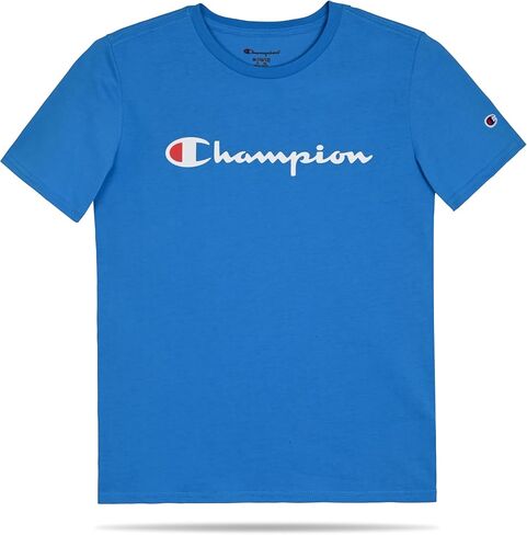 Champion Boys Champion Boys Tee Shirt Short Sleeve Logo T-Shirt for Kids in Saudi Arabia