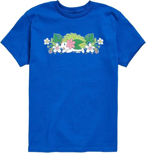 ملابس HYBRID - تي شيرت Shaymin Floral - تي شيرت برسومات بأكمام قصيرة للأولاد الصغار in Kuwait