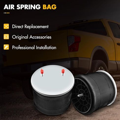 2PCS Front Rear Air Suspension Spring Replacement Part for Firestone W01-358-8091 for Goodyear 1R14171 for Hendrickson S20901 for Springride 1R14245 for Triangle 8523 - Universal Truck Suspension in Saudi Arabia