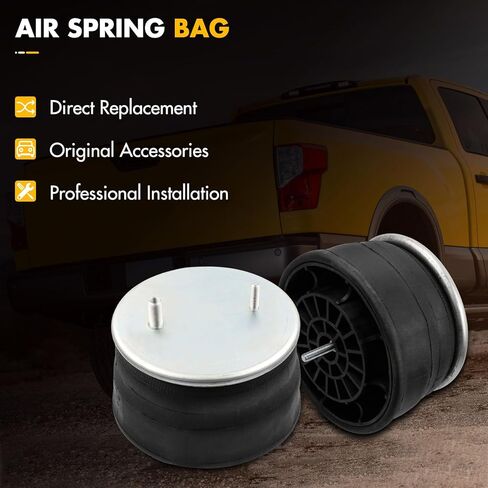 قطعة واحدة من قطعة استبدال زنبرك التعليق الهوائي الأمامي الخلفي لـ Firestone W01-358-8729 لـ Goodyear 1R13130 ​​لـ MERITOR A2258F1410 لـ Springride 1R13261 للمثلث 8513 - تعليق الشاحنة العالمي in Saudi Arabia