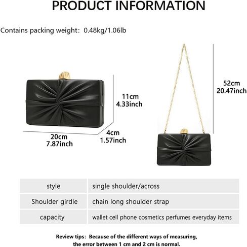PU Leather Clutch Purse Vintage Ruched Evening Bag Unique Crossbody Handbag for Wedding Party Prom in Saudi Arabia