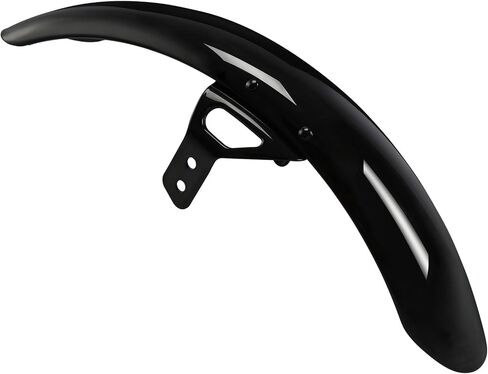 TCT-MOTORPARTS Gloss Black Front Fender Fit For Harley Softail Street Bob FXBB 2018-2025 Dyna Low Rider S FXDLS FXDL 2006-2017 Super Glide FXD 06-10 in Saudi Arabia