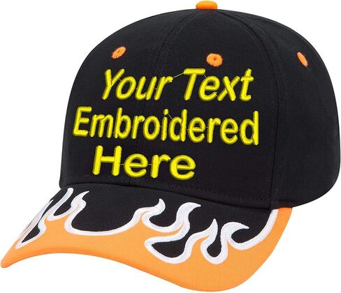 Custom Hat Add Your Own Text Embroidered Adjustable Size Curved Bill Cap in Saudi Arabia