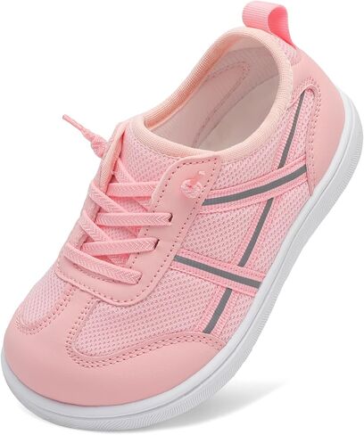 LeIsfIt Toddler Shoes Boys Girls Wide Barefoot Shoes Kids Slip on Casual Sneakers Breathable Non-Slip Sneakers for Walking Play School Tennis in Saudi Arabia