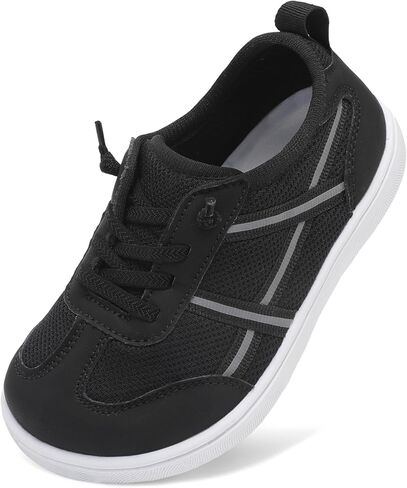 LeIsfIt Toddler Shoes Boys Girls Wide Barefoot Shoes Kids Slip on Casual Sneakers Breathable Non-Slip Sneakers for Walking Play School Tennis in Saudi Arabia
