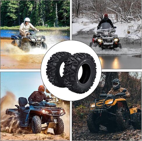 26x9x12 ATV Tires, 6PR, Set of 2 All Terrain ATV/UTV Off-Road Tires in Saudi Arabia