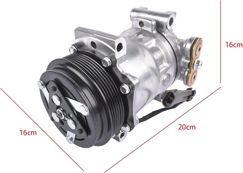 A/C Compressor w/Clutch Replacement for Chevy Blazer GMC C/K 1500 2500 3500 Silverado Tahoe Sierra Yukon Cadillac Escalade 1996-2002 6511339 58950 in Saudi Arabia