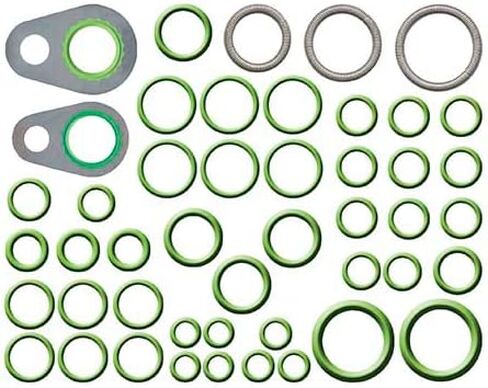 مجموعة مكيف الهواء مع مكثف ومجفف ضاغط مكيف الهواء لسيارة Ford F-150 F150 V8 وLincoln Mark LT 2007 2008. يرجى التحقق من تاريخ الإنتاج! - BuyAutoParts 60-82598CK جديد in Kuwait