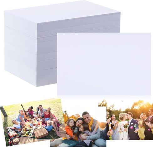 400 ورقة ورق صور لامع مقاس 4 × 6 بوصة 200 جرام في المتر المربع ورق صور لامع للطباعة النافثة للحبر وطباعة الصور وتقويم بطاقات التهنئة in Kuwait