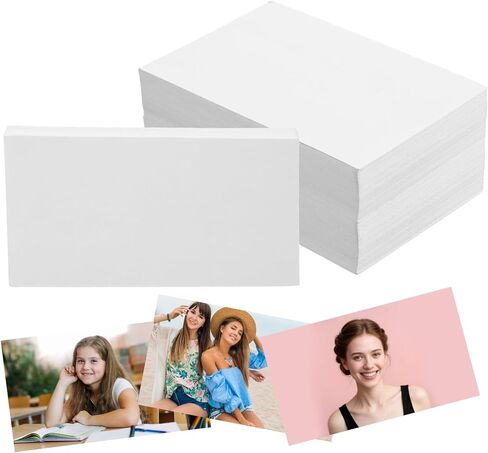 400 ورقة ورق طباعة الصور لامعة 4x6 بوصة 200gsm للطابعة صورة بيضاء ورق طباعة الصور الفوتوغرافية لطابعة الصور النافثة للحبر in Saudi Arabia