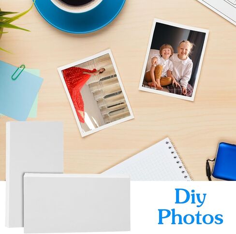 400 ورقة ورق طباعة الصور لامعة 4x6 بوصة 200gsm للطابعة صورة بيضاء ورق طباعة الصور الفوتوغرافية لطابعة الصور النافثة للحبر in Saudi Arabia