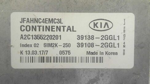 Engine ECM Control Module 2.4L Fits 16 Sonata 39138-2GGL1 391382GGL1 in Saudi Arabia