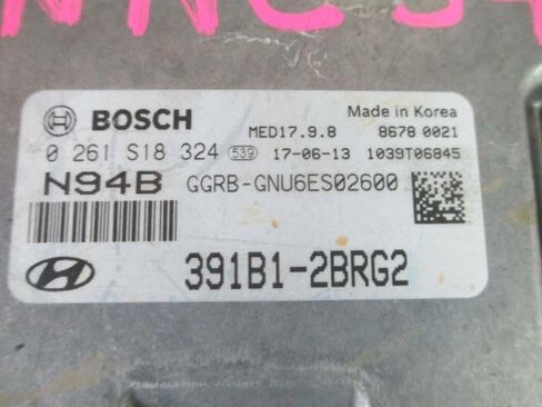 وحدة التحكم في المحرك ECM 1.6 لتر تناسب 15-17 متوافقة مع Hyundai Accent 391B1-2BRG2 391B12BRG2 in Kuwait