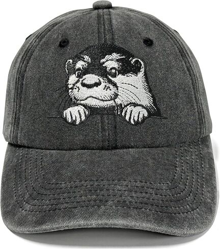 Adjustable Embroidered Animal Hat for Men Women, Animal Gifts Baseball Cap for Adult in Kuwait