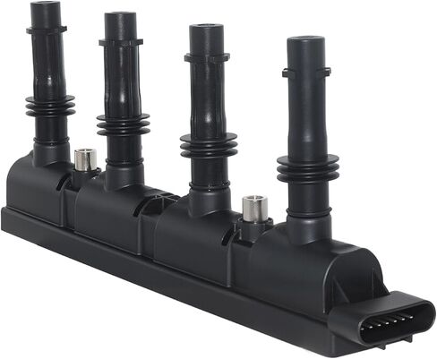 UF611 C1667 حزمة ملف الإشعال 4 مجموعات متوافقة مع كيا بوريغو فورتي كوب أوبتيما روندو هيونداي جينيسيس كوبيه سانتا في سوناتا توسان 2.0 2.4L L4 4.8L V8 in Saudi Arabia