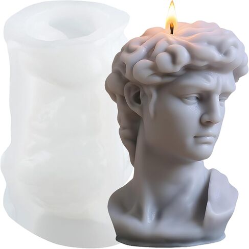 XIAOSHUI Praying Hands Candle Mold Hands Folded Silicone Mold for Praying Blessing Candle Making Resin Aromatherapy Gypsum Wax Soap Clay Craft in Kuwait