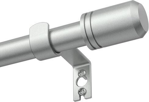 قضبان ستائر ذهبية للنوافذ مقاس 28-48 بوصة، مجموعة قضيب ستارة نافذة صغيرة قابلة للتعديل مقاس 5/8 بوصة مع دعامات لغرفة النوم وغرفة المعيشة in Kuwait