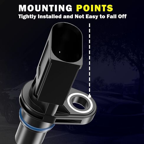 مستشعر موضع عمود الحدبات للمحرك متوافق مع Audi A4 2.0L 2005-2009 & TT 2008-2009، VW Jetta Beetle Golf Passat Rabbit 2.5L 2006-2014، 07K907601، 07K907601A، PC672 in Kuwait