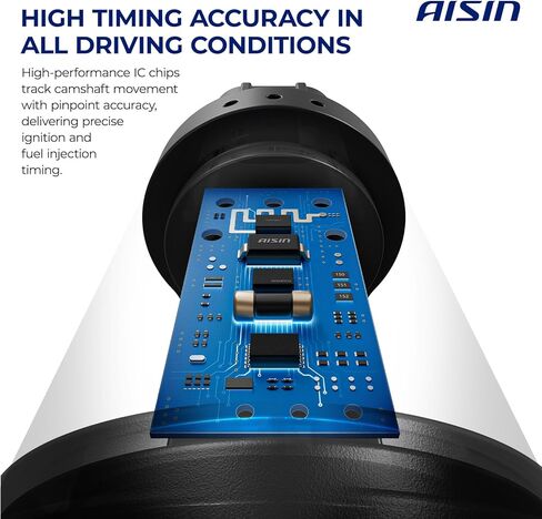 AISIN CMSAZ-00142 Engine Camshaft Position Sensor - Compatible with Hyundai Sonata 1999-2005, Santa Fe 2001-2006, Tucson 2005-2009, Tiburon 2003-2008, Kia Optima 2001-2005, Sportage 2005-2010 in Kuwait