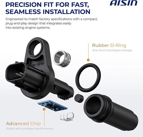 AISIN CMSAZ-00142 Engine Camshaft Position Sensor - Compatible with Hyundai Sonata 1999-2005, Santa Fe 2001-2006, Tucson 2005-2009, Tiburon 2003-2008, Kia Optima 2001-2005, Sportage 2005-2010 in Kuwait