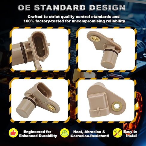 12591720 مستشعر موضع عمود الحدبات مناسب لـ 2007-2013 Chevy Silverado 1500 Suburban Tahoe Express، GMC Sierra Yukon Savana، Cadillac Escalade CTS، Saab 9-7X #12568983 917-744 in Saudi Arabia
