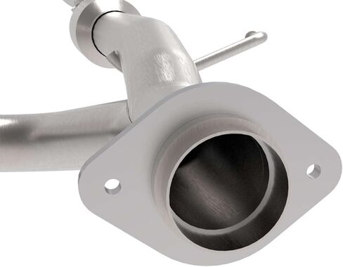 aFe Power Twisted Steel Y-Pipe 2 to 3 IN 409 Stainless Steel w/Cat Fit Toyota Tacoma 05-15 V6-4.0L 48-46006-RC in Saudi Arabia