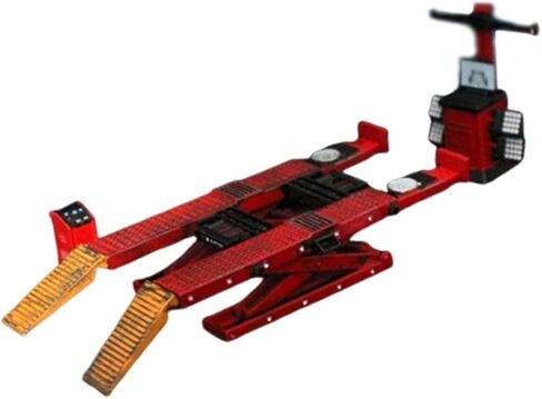JISADER Alignment Machine Model 1/64 Decorative Maintenance Tool Model Miniature Sculpture for Workshop Scene Car Garage Children, Style B in Kuwait