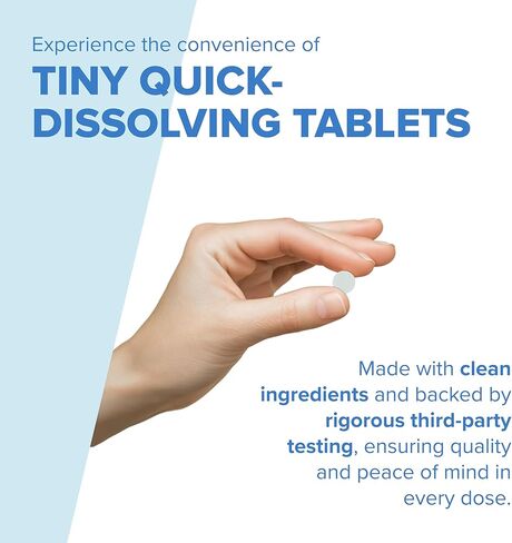 مصدر متفوق للأطفال فيتامين C (125 مجم)، ذوبان نظيف، أقراص دقيقة سريعة الذوبان، 90 قيراط، بديل للعلكة، دعم الجهاز المناعي، غير معدل وراثيًا in Kuwait